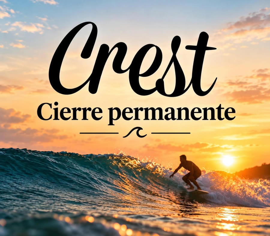 Crest Surfboards pecha definitivamente o seu obradoiro tras anos dando forma ás ondas