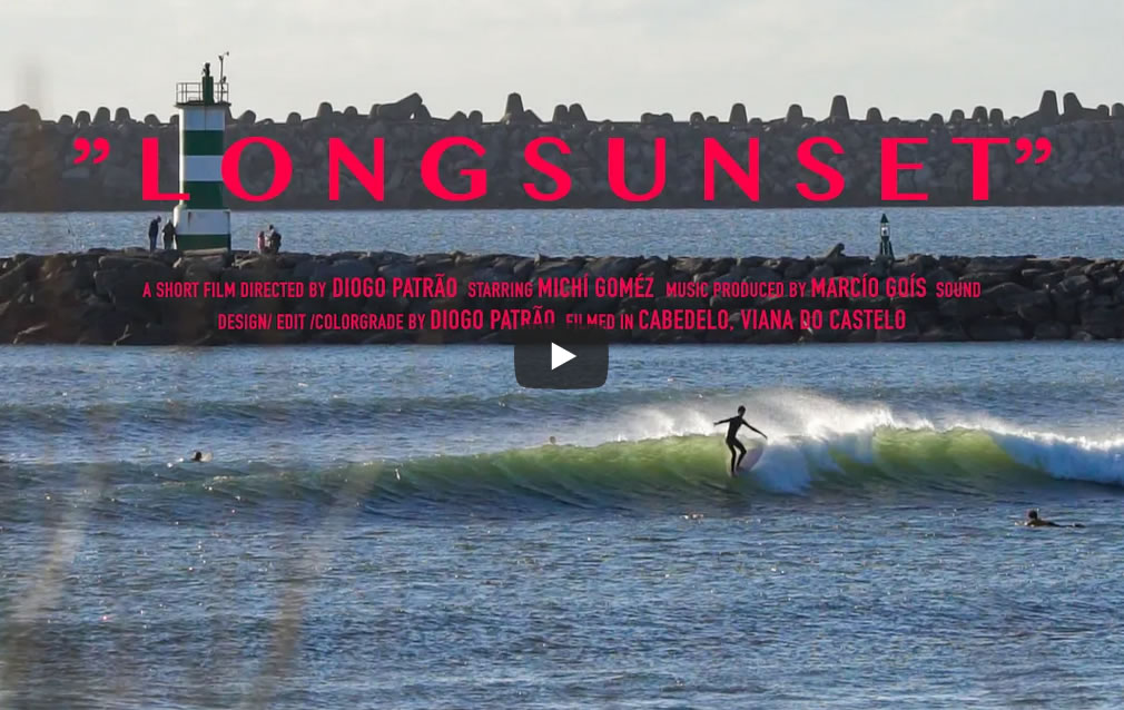 “Long Sunset”: unha pequena historia de surf ao solpor na costa do Miño