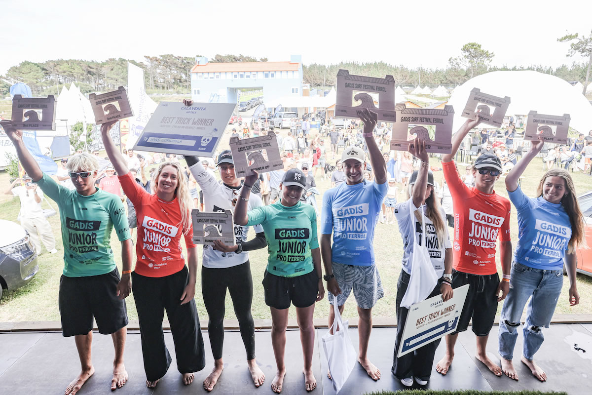 Tiara van der Huls e John John Rabinovitch gañan o GADIS Junior Pro Ferrol