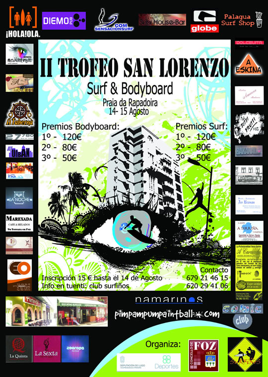 II Trofeo San Lorenzo de Surf & Bodyboard - Foz