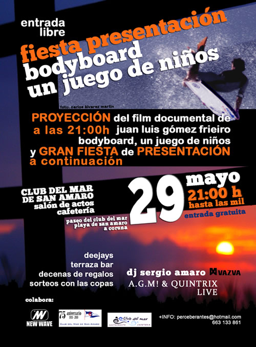 Festa do Bodyboard - 29 de Maio
