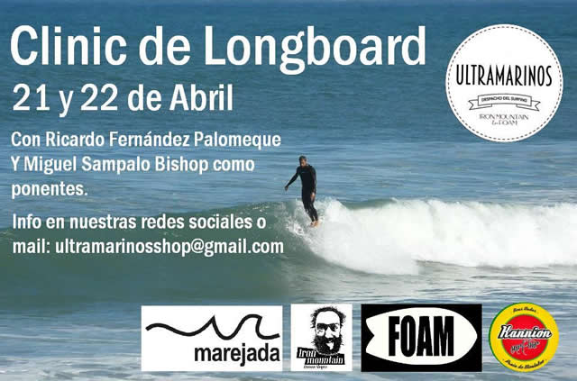 Longboard Surf Clinic Ultramarinos