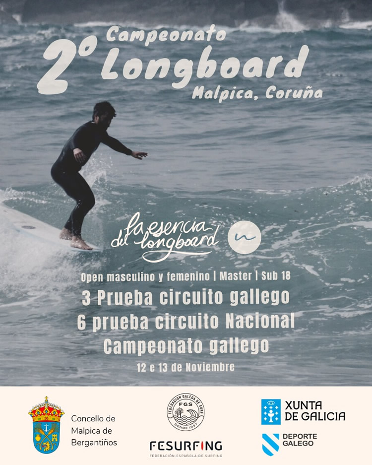 Campionato de Longboard en Malpica
