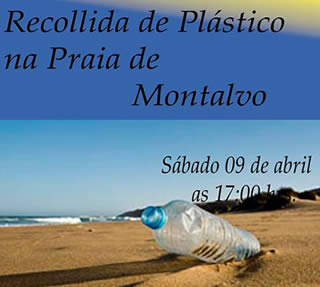 Recollida de plástico en Montalvo - 9 de Abril