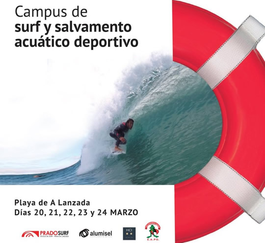 Campus de Surf e Salvamento acuático deportivo na Lanzada
