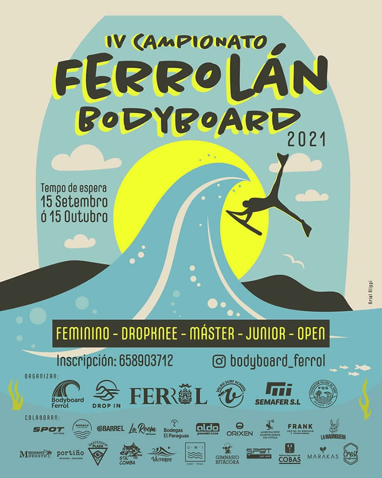 Presentado o IV Campionato Ferrolán de Bodyboard