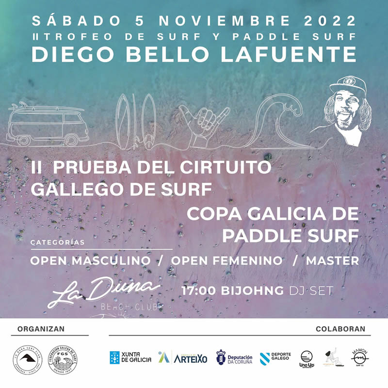 II Trofeo de Surf e Paddle Surf Diego Bello Lafuente
