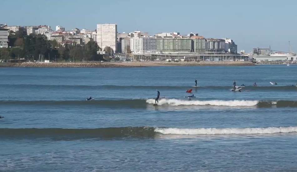 Surfeando en Santa Cristina