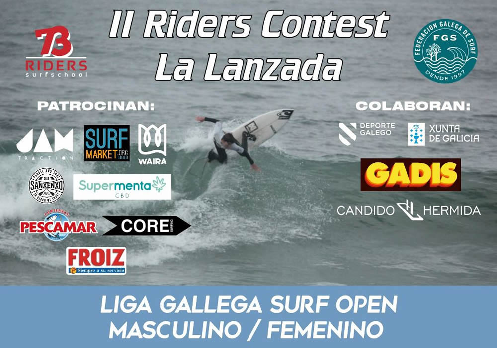 Convocado o II Riders Contest A Lanzada