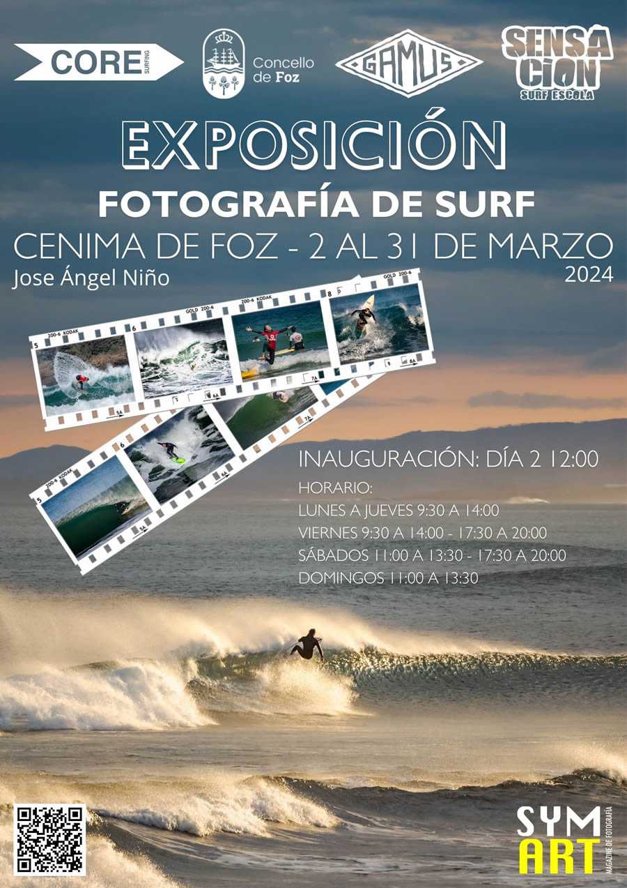 Exposición Fotográfica de Surf en Foz:  Jose Ángel Niño 