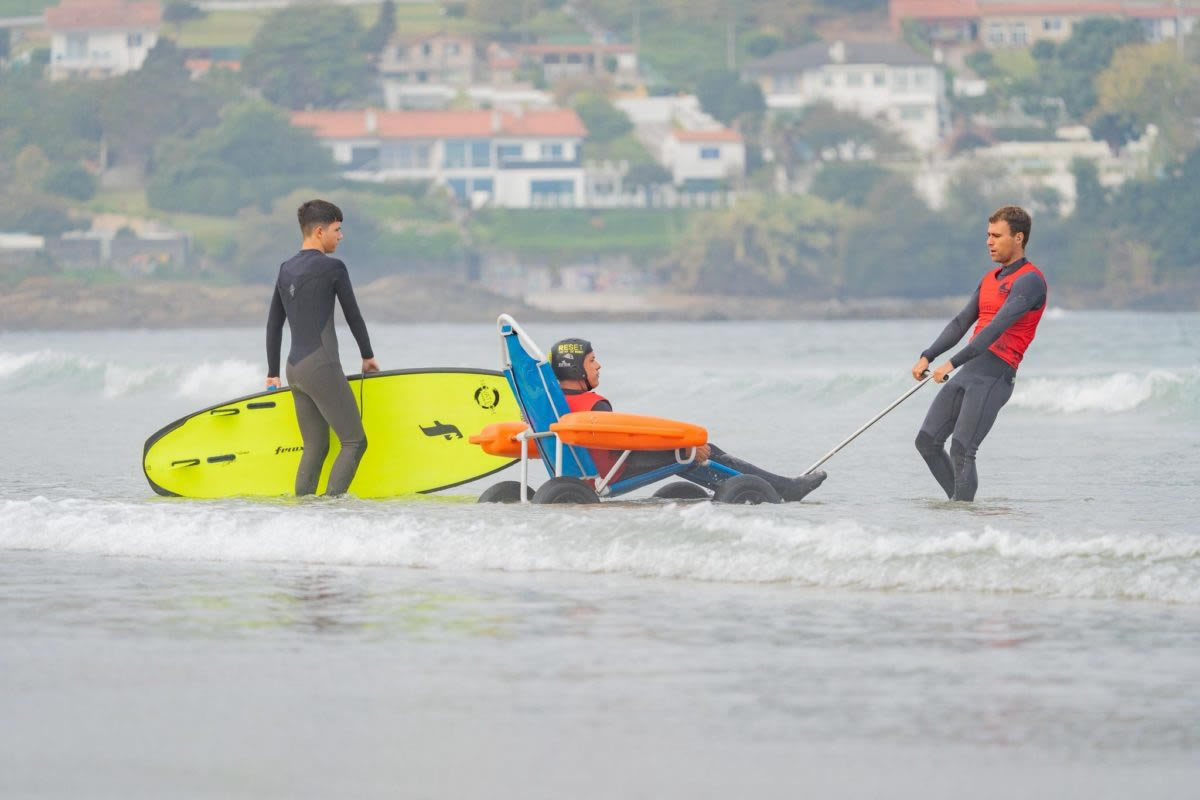 Os mellores momentos do Campionato Europeo de Parasurfing 