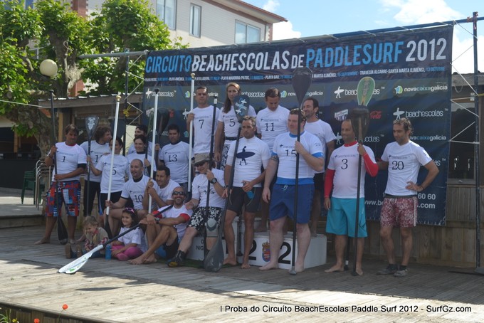 Resultados e crónica da 1ª proba do Circuíto Beachescolas de Paddle Surf