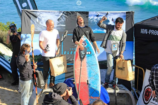 Guillermo Carracedo vencedor absoluto de Paddle Surf en Andalucía