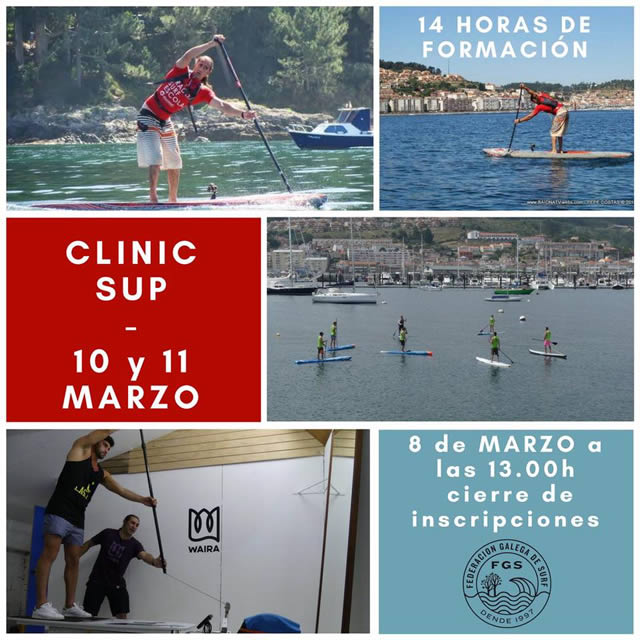 Clinic Paddle Surf Galicia