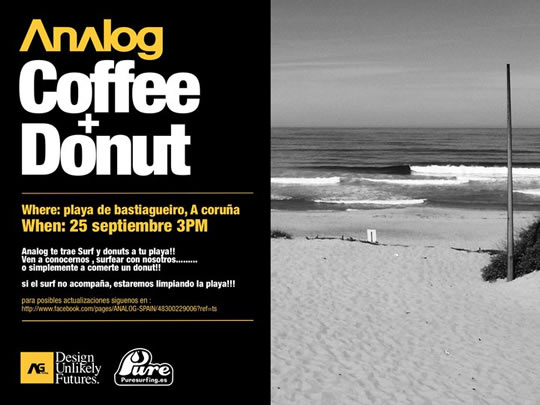 Analog Coffee + Donut - Bastiagueiro