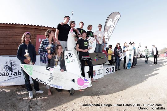 Crónica e Resultados do Campionato Junior Galego de Surf - Patos