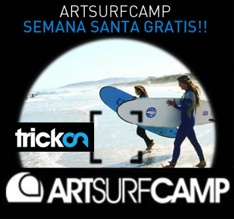 Artsurfcamp regala un surfcamp gratis en Semana Santa