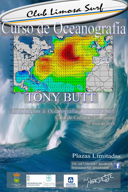 Curso de Oceanografía impartido por Tony Butt en San Ciprián