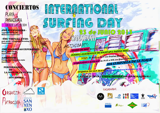 International Surfing Day: Sanxenxo 23 de Xuño