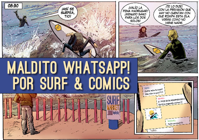Maldito Whatsapp! - Surf&Comics