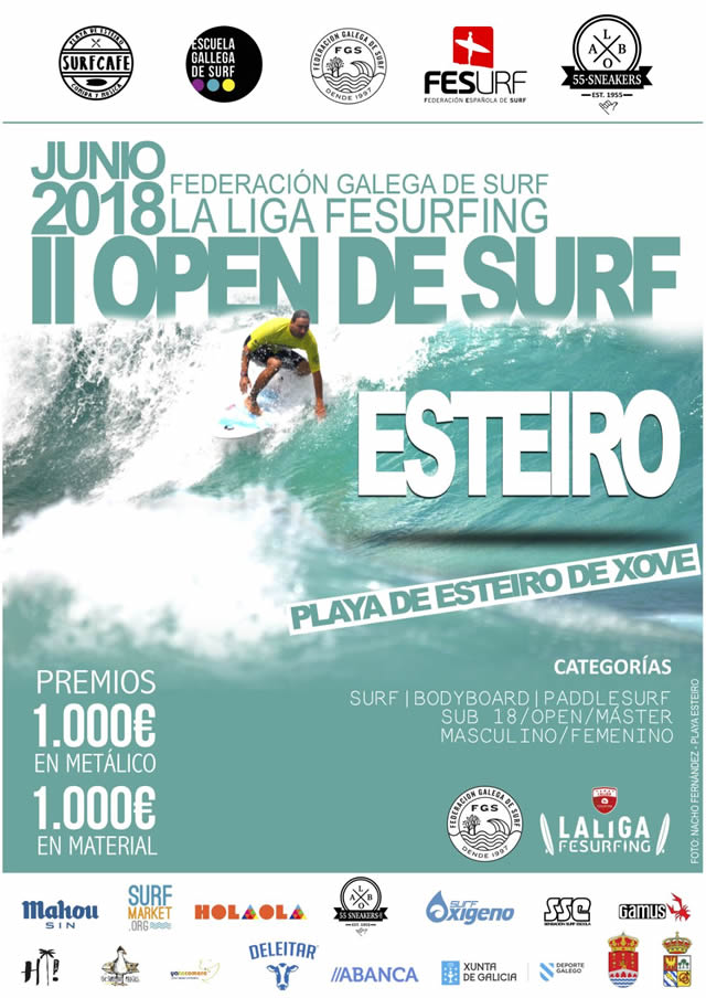 Presentado o II Open de Surf Esteiro de Xove