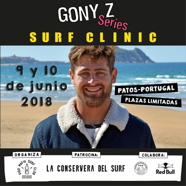 Nova edición das Gony Z Series Surf Clinic