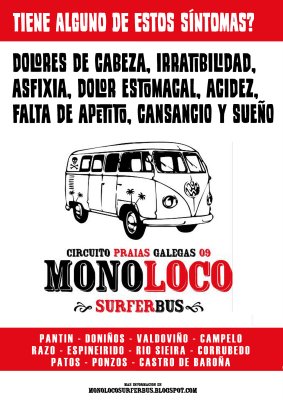 MONOLOCO SURFER BUS - Galiza 2009